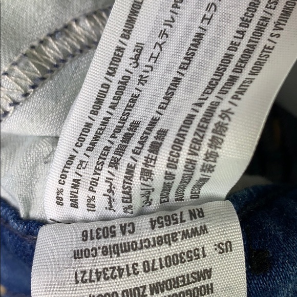 Abercrombie & Fitch  jeans - Picture 9 of 9